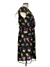 Old Navy 100% Polyester Tropical Black Cocktail Dress Size L - photo 4