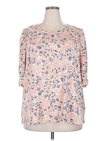 Democracy 3/4 Sleeve Blouse (view 1)