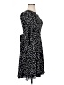 Talbots Polka Dots Black Casual Dress Size 14 - photo 4