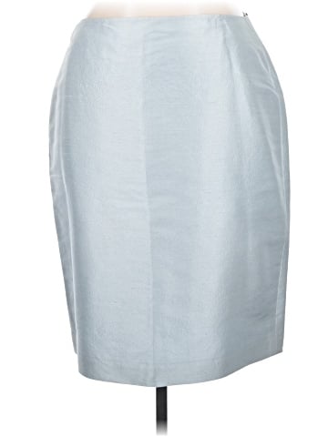 Linda Allard Ellen Tracy Silk Skirt (view 1)
