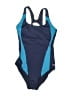 TYR Color Block Blue One Piece Swimsuit Size 12 - photo 1