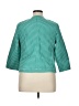 Laundry by Shelli Segal Houndstooth Teal Jacket Size 14 - photo 2
