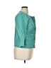 Laundry by Shelli Segal Houndstooth Teal Jacket Size 14 - photo 4