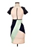 Maeve Color Block Green Cocktail Dress Size 2 - photo 1