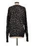 Equipment Animal Print Gray Pullover Sweater Size S - photo 2