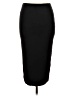 Olivaceous Solid Black Formal Skirt Size L - photo 2