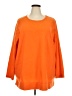 Woman Within Orange Pullover Sweater Size 30 (3X) - photo 1