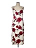 Forever 21 Floral Ivory Cocktail Dress Size L - photo 1