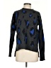 Athleta Animal Print Blue Wool Pullover Sweater Size S - photo 1