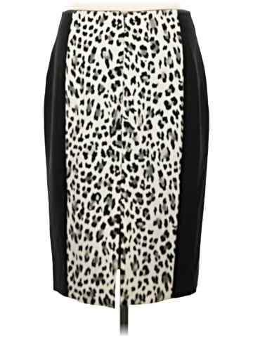 White House Black Market Faux Leather Skirt (view 2)