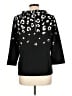 Talbots Animal Print Black Pullover Sweater Size L - photo 2