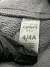 Carter's 100% Polyester Color Block Gray Jacket Size 4\4a - photo 3
