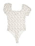 Celebrity Pink White Short Sleeve Blouse Size L - photo 2