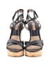 MICHAEL Michael Kors 100% Leather Gray Wedges Size EU 38 - photo 2