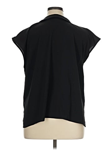 ELOQUII Short Sleeve Blouse (view 2)