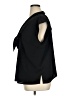 ELOQUII 100% Polyester Black Short Sleeve Blouse Size 16 - photo 5