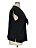 ELOQUII 100% Polyester Black Short Sleeve Blouse Size 16 - photo 4