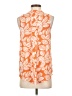 41Hawthorn 100% Polyester Orange Sleeveless Blouse Size S - photo 2