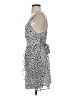 Lush 100% Polyester Polka Dots Silver Cocktail Dress Size S - photo 5