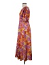Alexia Admor Floral Multi Color Orange Cocktail Dress Size 4 - photo 5