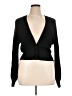 INC International Concepts Black Kimono Size XL - photo 1