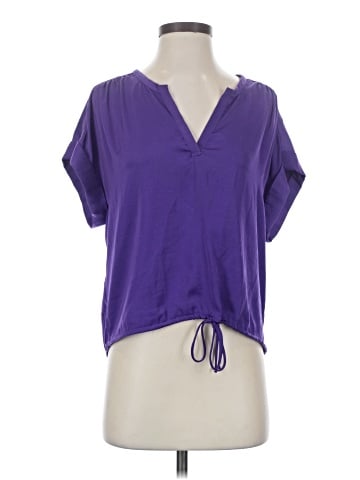 BCBGMAXAZRIA Short Sleeve Blouse (view 1)