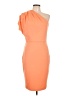 ASOS Solid Orange Cocktail Dress Size 10 - photo 1