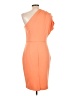 ASOS Solid Orange Cocktail Dress Size 10 - photo 2