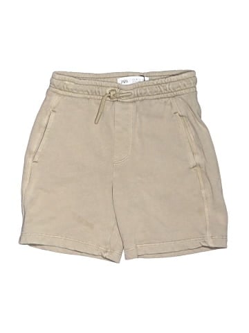 Zara Khaki Shorts (view 1)