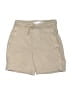 Zara 100% Cotton Solid Tan Khaki Shorts Size 6 - photo 1