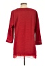 JM Collection Red 3/4 Sleeve Blouse Size L - photo 2