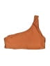 Beach Riot Solid Orange Swimsuit Top Size S - photo 1