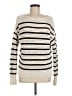 Lululemon Athletica Stripes Ivory White Pullover Sweater Size M (estimated) - photo 1