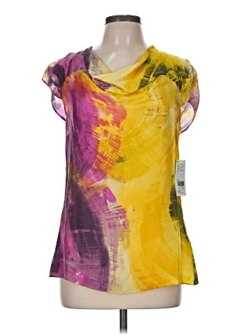 Zara Basic Short Sleeve Blouse (view 1)