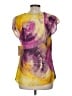 Zara Basic Yellow Short Sleeve Blouse Size M - photo 2