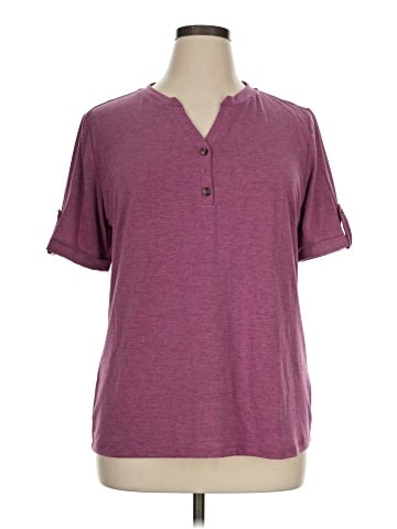 Assorted Brands Short Sleeve Henley (view 1)