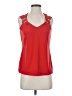T Tahari Red Sleeveless Top Size S - photo 1
