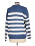 Talbots 100% Cotton Stripes Blue Pullover Sweater Size L - photo 2