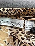 Claudia Richard 100% Polyester Animal Print Brown Short Sleeve Blouse Size 12 - photo 7
