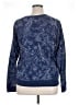 Old Navy Paisley Blue Pullover Sweater Size XL - photo 2