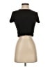 Divided by H&M Black Short Sleeve Turtleneck Size M - photo 1