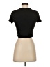 Divided by H&M Black Short Sleeve Turtleneck Size M - photo 2