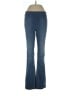 We the Free Chevron-herringbone Blue Jeans Size 31 waist - photo 1