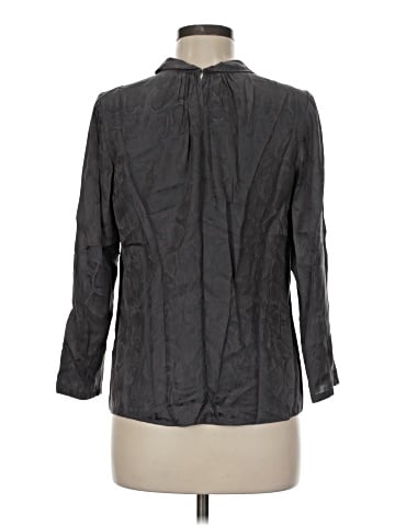 Rebecca Taylor Long Sleeve Silk Top (view 2)