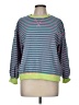 Unbranded Stripes Green Pullover Sweater Size M - photo 1