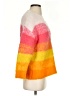 By Anthropologie Color Block Orange Pullover Sweater Size XS - photo 4