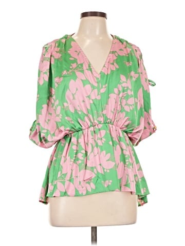 Umgee 3/4 Sleeve Blouse (view 1)