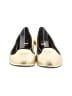 Cole Haan 100% Leather Metallic Gold Flats Size 8 - photo 2