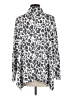 C&C California Animal Print Silver Pullover Sweater Size M - photo 2