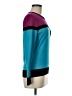 Carlisle Color Block Multi Color Blue Pullover Sweater Size M - photo 4